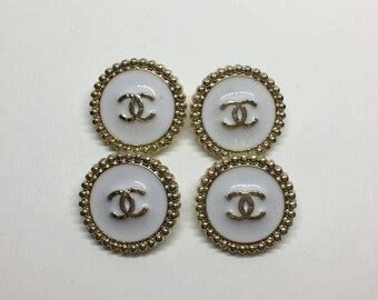 chanel buttons on etsy.